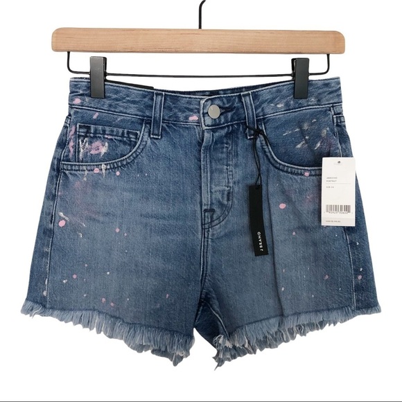 J Brand Gracie Short High Rise in Portrait - Picture 1 of 6
